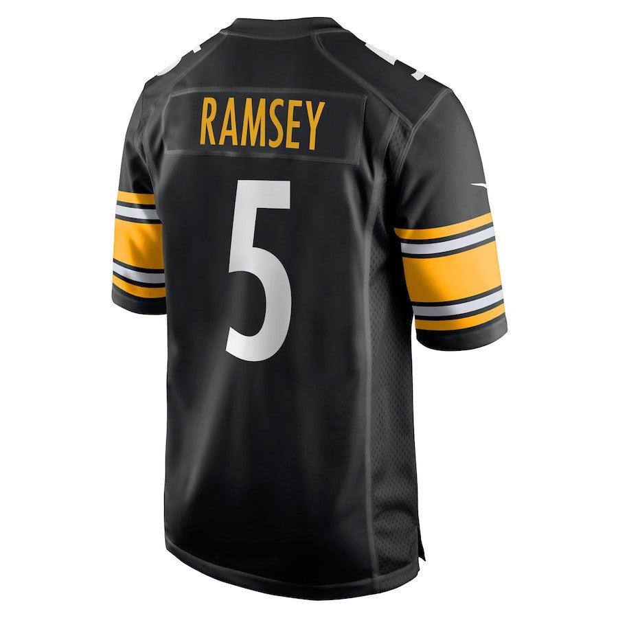 Jalen Ramsey 5 Pittsburgh Steelers Team Game Men Jersey - Black