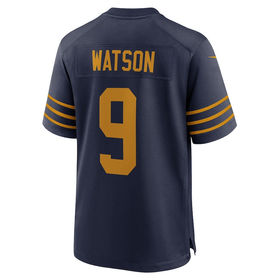 Christian Watson 9 Green Bay Packers The 1923 Classic Game Men Jersey - Navy