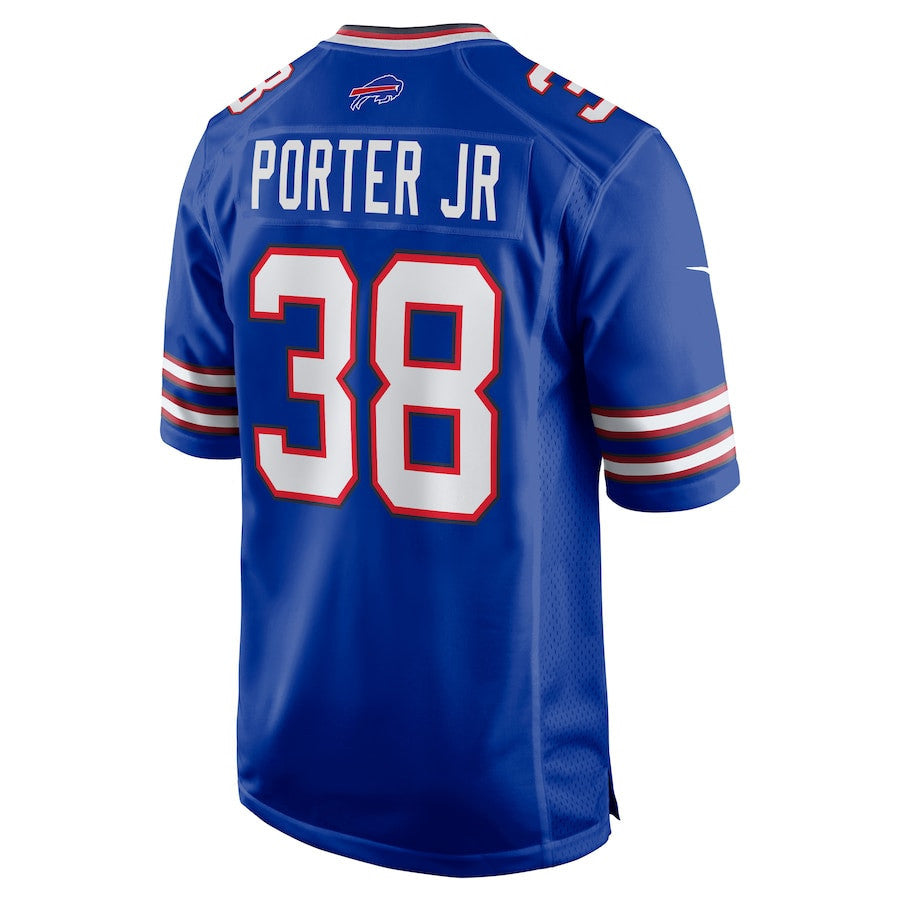 Daryl Porter Jr 38 Buffalo Bills Team Game Men Jersey - Royal