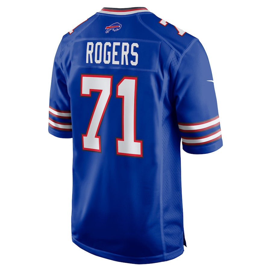 Casey Rogers 71 Buffalo Bills Team Game Men Jersey - Royal
