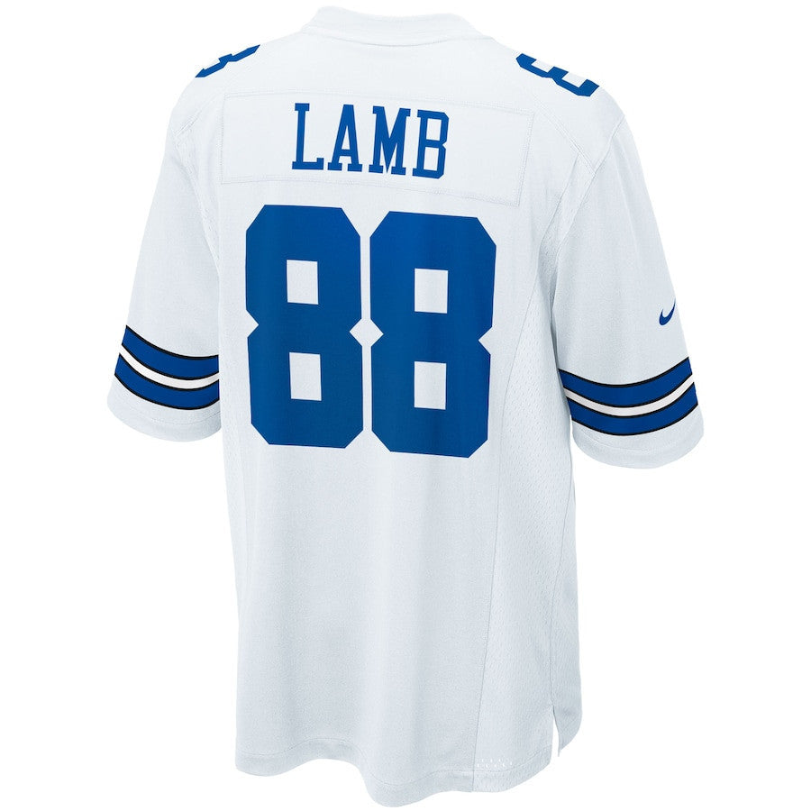 CeeDee Lamb 88 Dallas Cowboys Game Men Jersey - White