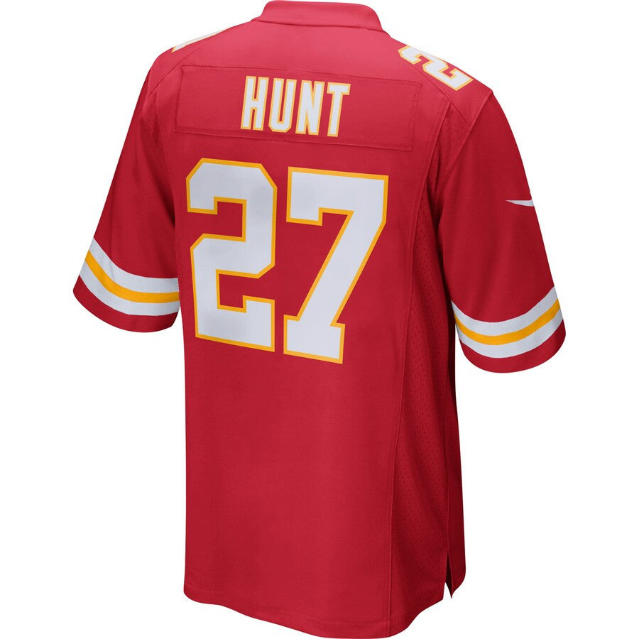 Kareem Hunt 27 Kansas City Chiefs Game Men Jersey - Red
