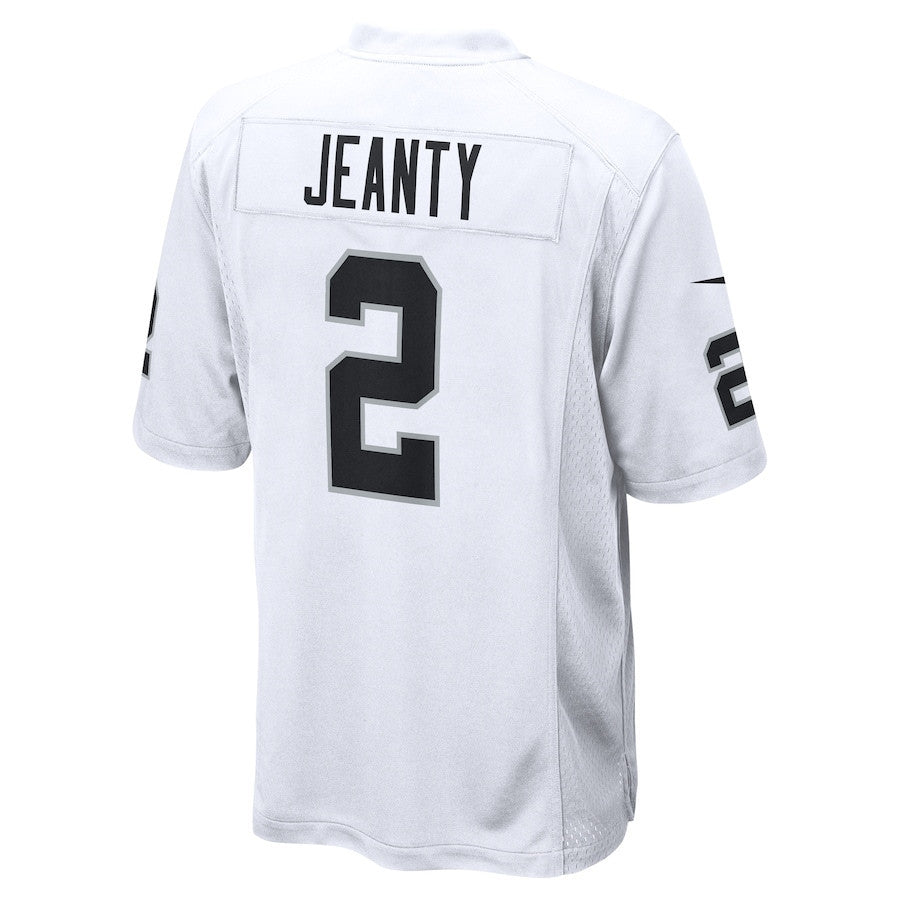 Ashton Jeanty 2 Las Vegas Raiders Game Men Jersey - White