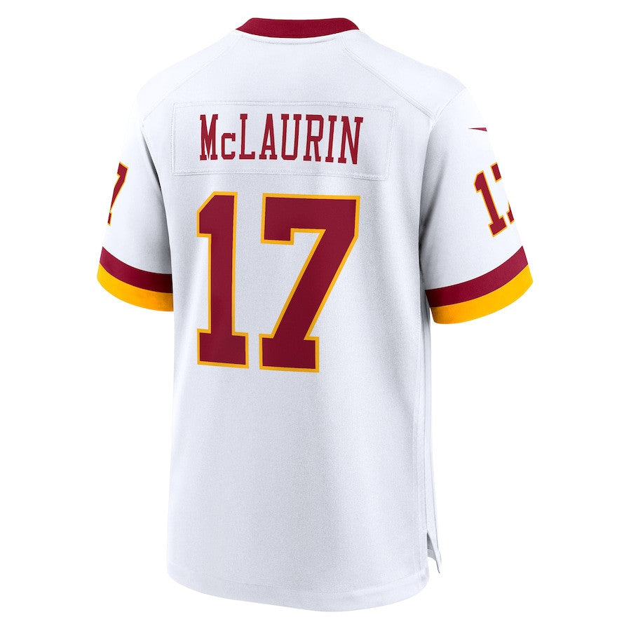 Terry McLaurin 17 Washington Commanders Game Super Bowl Era Men Jersey - White