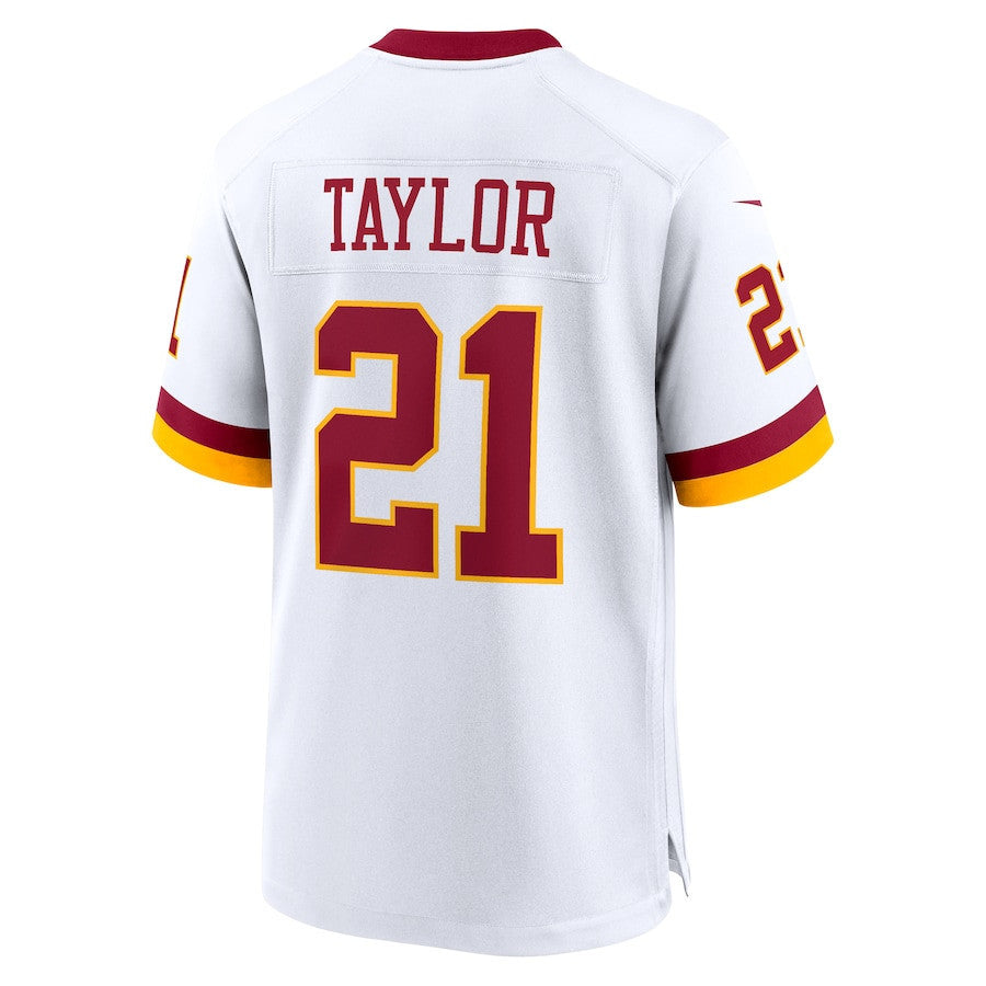 Sean Taylor 21 Washington Commanders Game Super Bowl Era Men Jersey - White