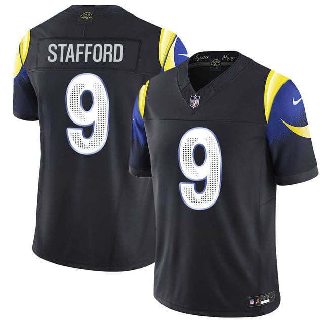 Matthew Stafford 9 Los Angeles Rams Vapor F.U.S.E. Limited Rivalry Series Men Jersey - Black