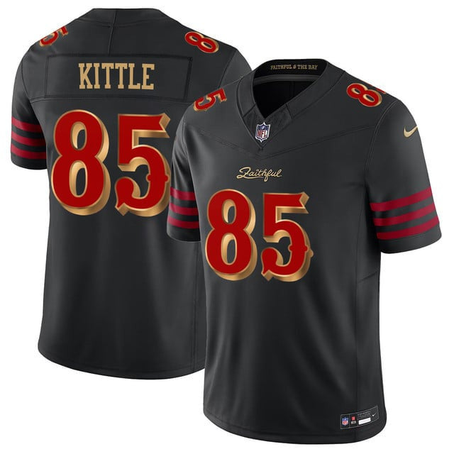 George Kittle 85 San Francisco 49ers Vapor F.U.S.E. Limited Rivalry Series Men Jersey - Black