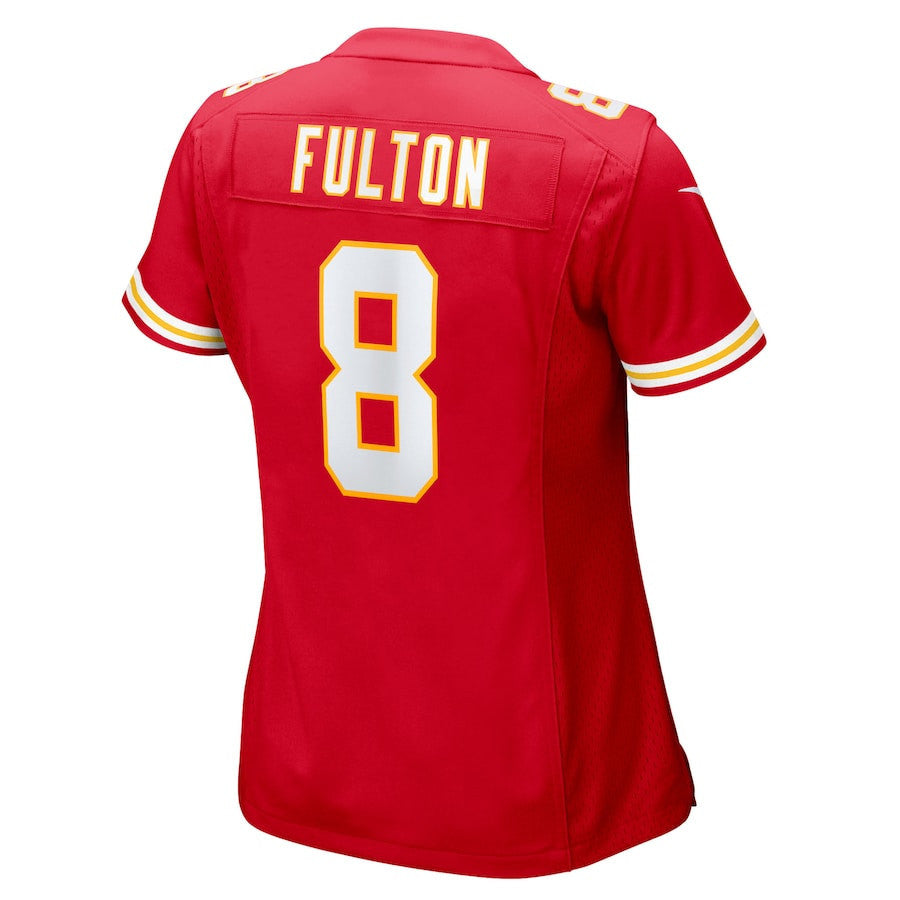 Kristian Fulton 8 Kansas City Chiefs Women's Team Game Jersey - Red