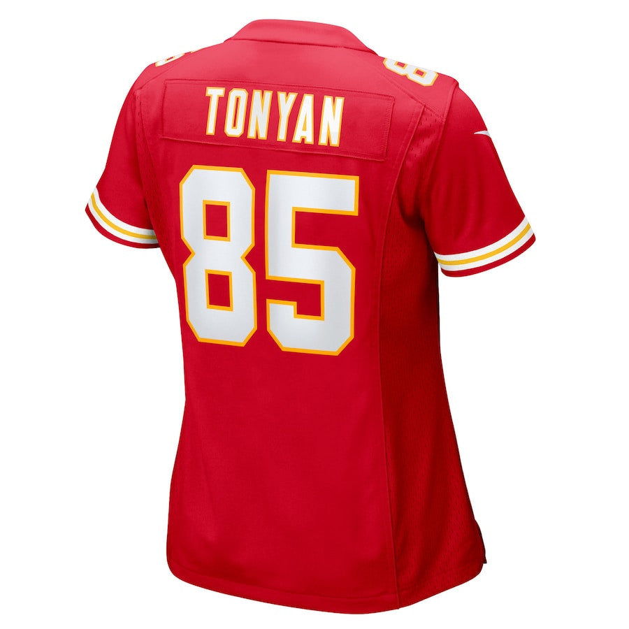 Robert Tonyan 85 Kansas City Chiefs Women's Team Game Jersey - Red