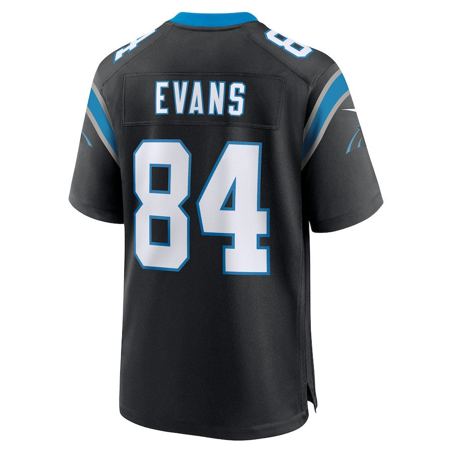 Mitchell Evans 84 Carolina Panthers Team Game Men Jersey - Black