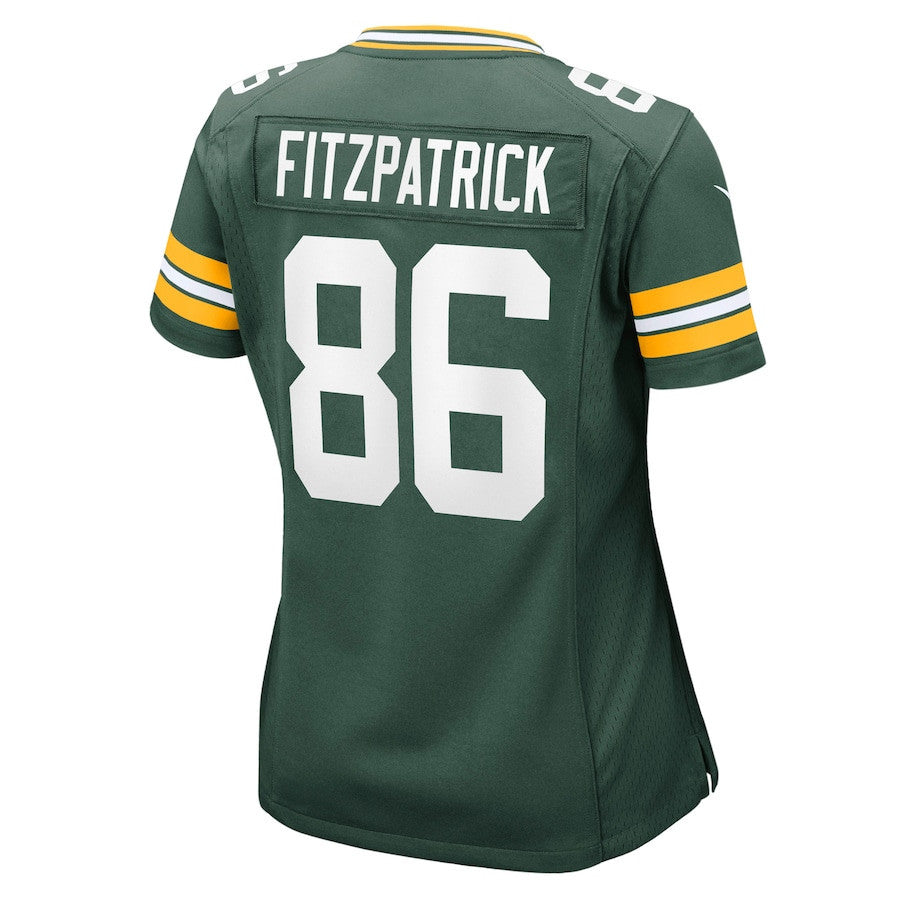 John FitzPatrick 86 Green Bay Packers Women's Team Game Jersey - Green