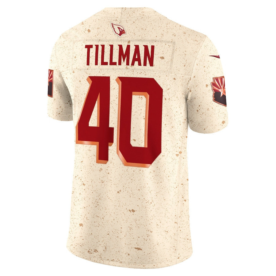 Pat Tillman 40 Arizona Cardinals 2025 Rivalries Collection Limited Men Jersey - Natural