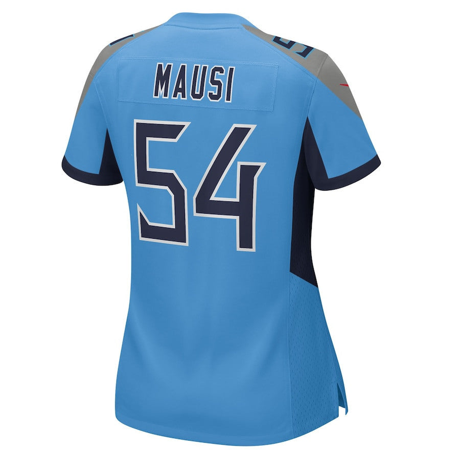 Dorian Mausi 54 Tennessee Titans Women's Team Game Jersey - Light Blue