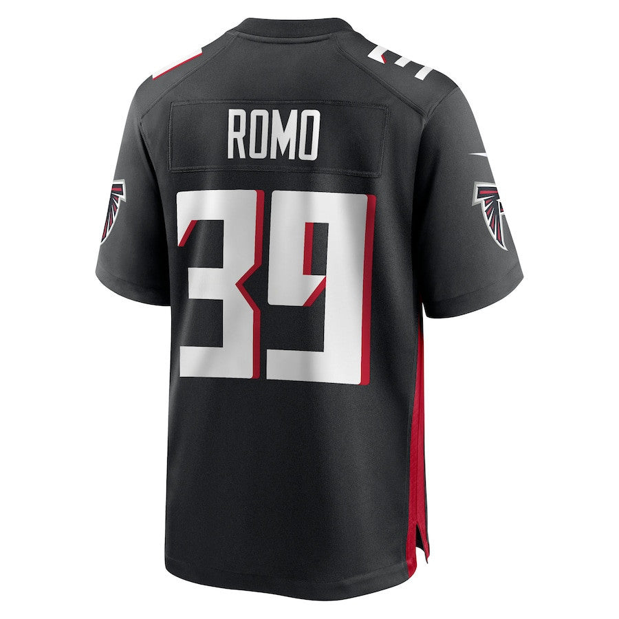 John Parker Romo 39 Atlanta Falcons Team Game Men Jersey - Black