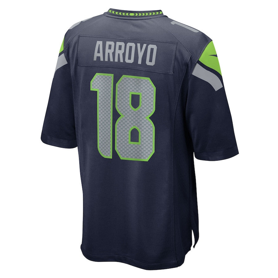 Elijah Arroyo 18 Seattle Seahawks Team Game Men Jersey - College Navy