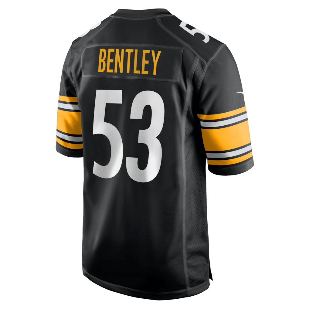 JaWhaun Bentley 53 Pittsburgh Steelers Team Game Men Jersey - Black