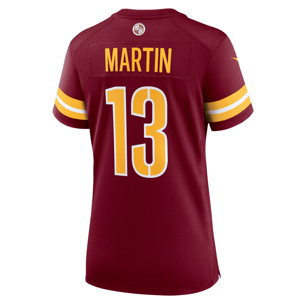 Tay Martin 13 Washington Commanders Women's Team Game Jersey - Burgundy
