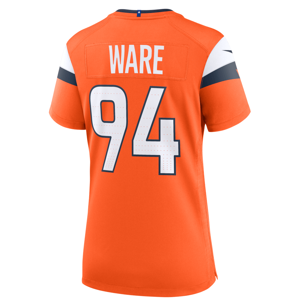 DeMarcus Ware 94 Denver Broncos Women's Team Retired Game Jersey - Orange
