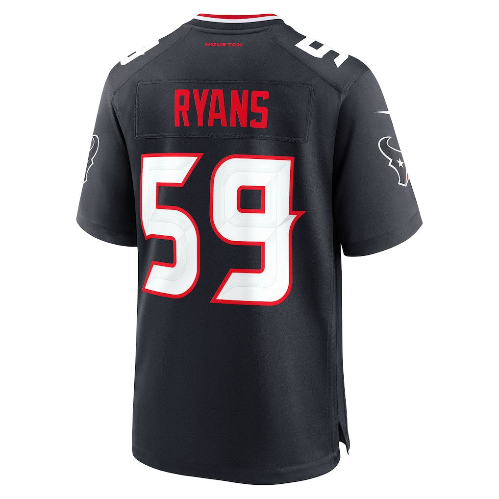 DeMeco Ryans 59 Houston Texans Team Retired Game Men Jersey - Navy