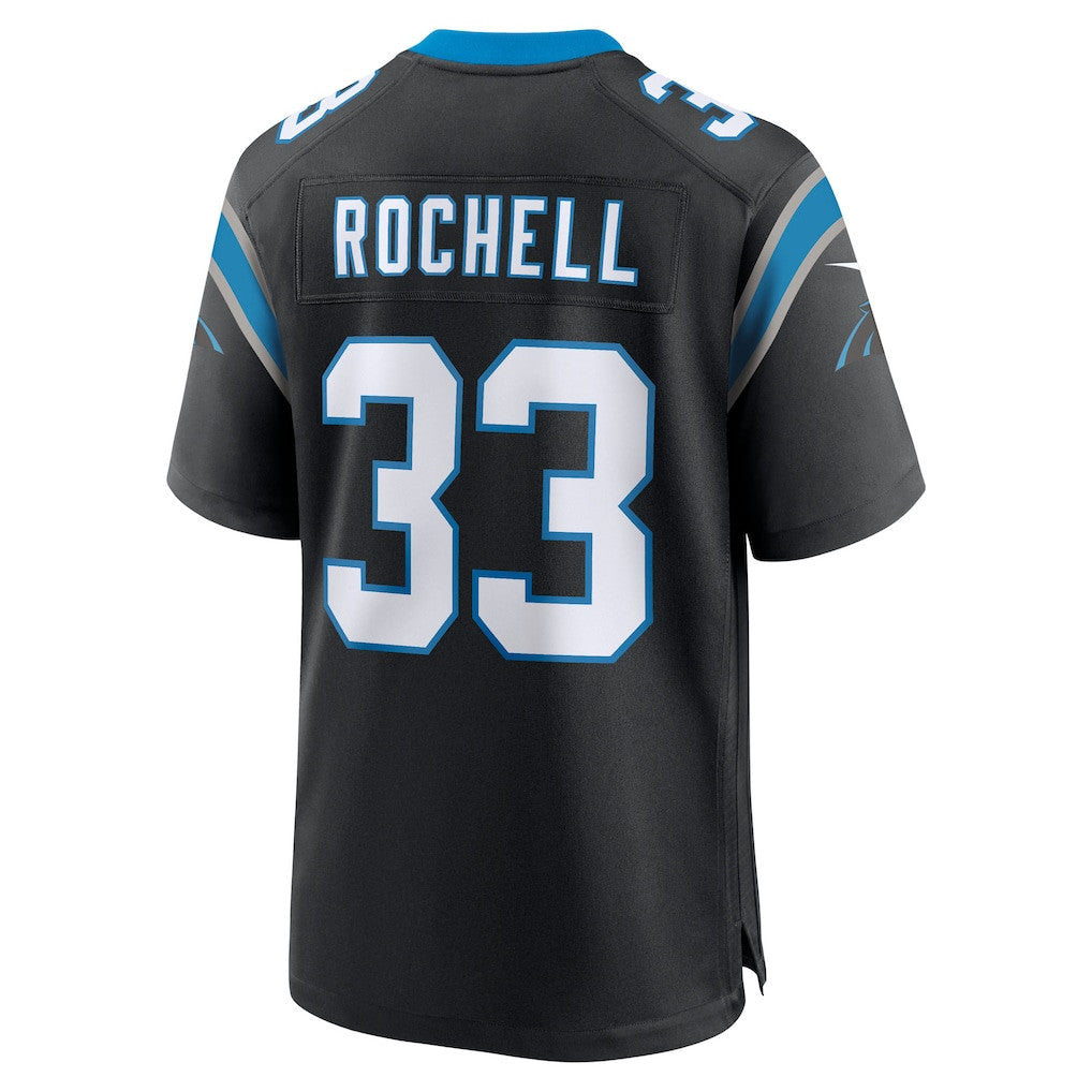 Robert Rochell 33 Carolina Panthers Team Game Men Jersey - Black