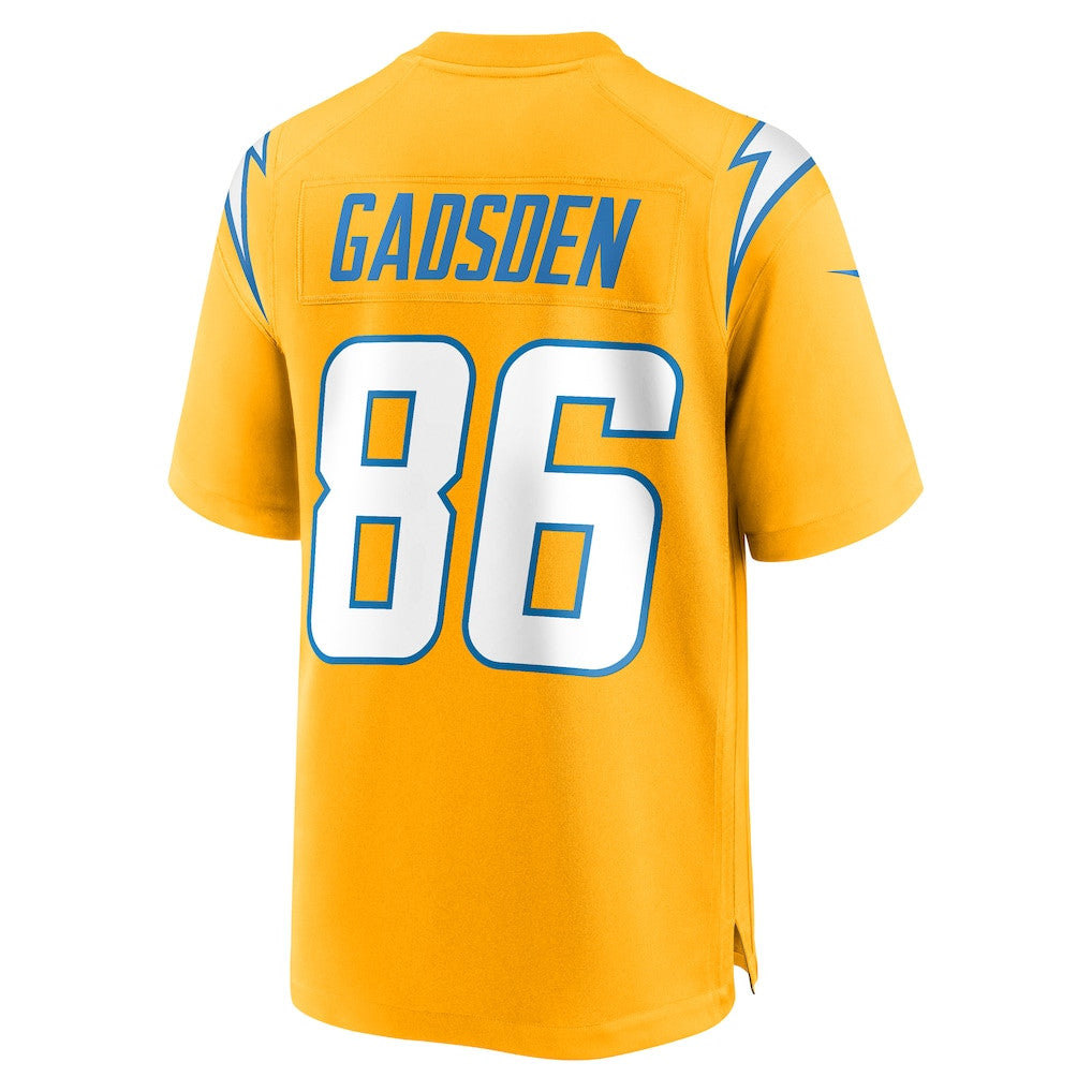 Oronde Gadsden 86 Los Angeles Chargers Alternate Charger Power Game Men Jersey - Gold