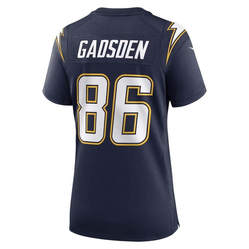 Oronde Gadsden 86 Los Angeles Chargers Women's Alternate 2 Super Chargers Game Jersey - Navy