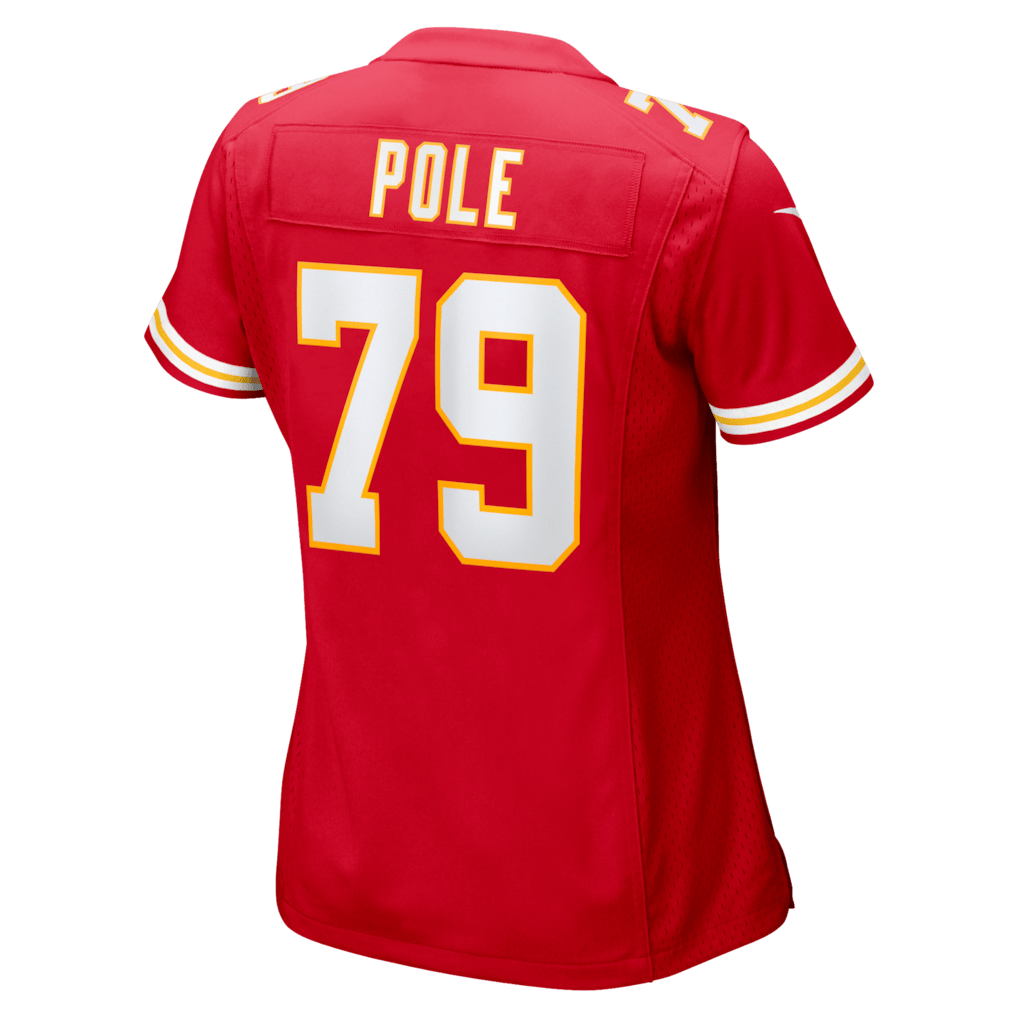 Esa Pole 79 Kansas City Chiefs Women's Team Game Jersey - Red