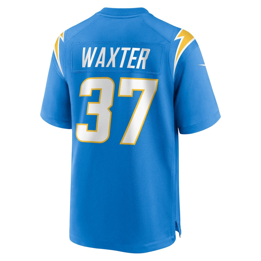 Isas Waxter 37 Los Angeles Chargers Team Game Men Jersey - Powder Blue