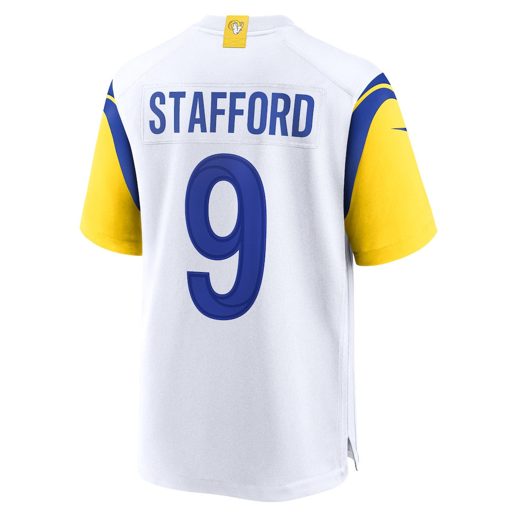 Matthew Stafford 9 Los Angeles Rams Game Men Jersey - White