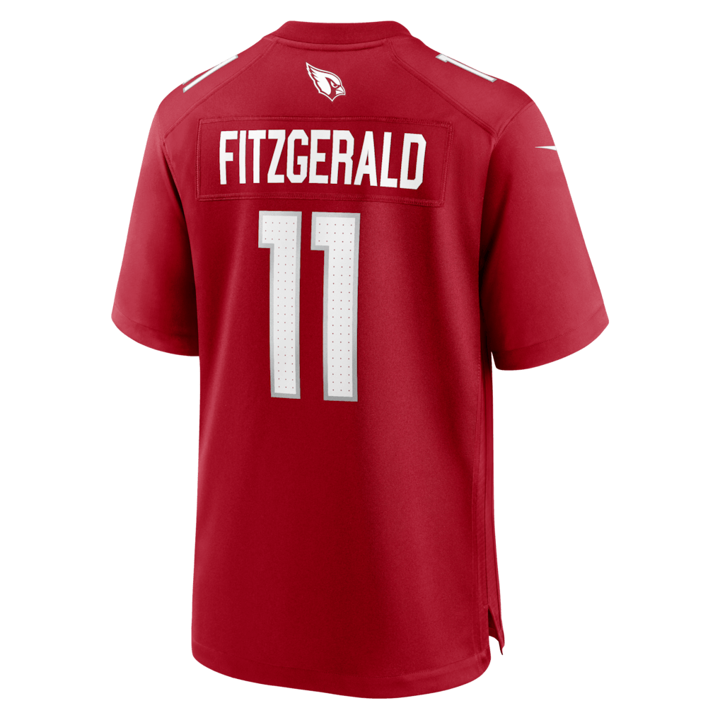 Larry Fitzgerald 11 Arizona Cardinals Team Retired Game Men Jersey - Cardinal