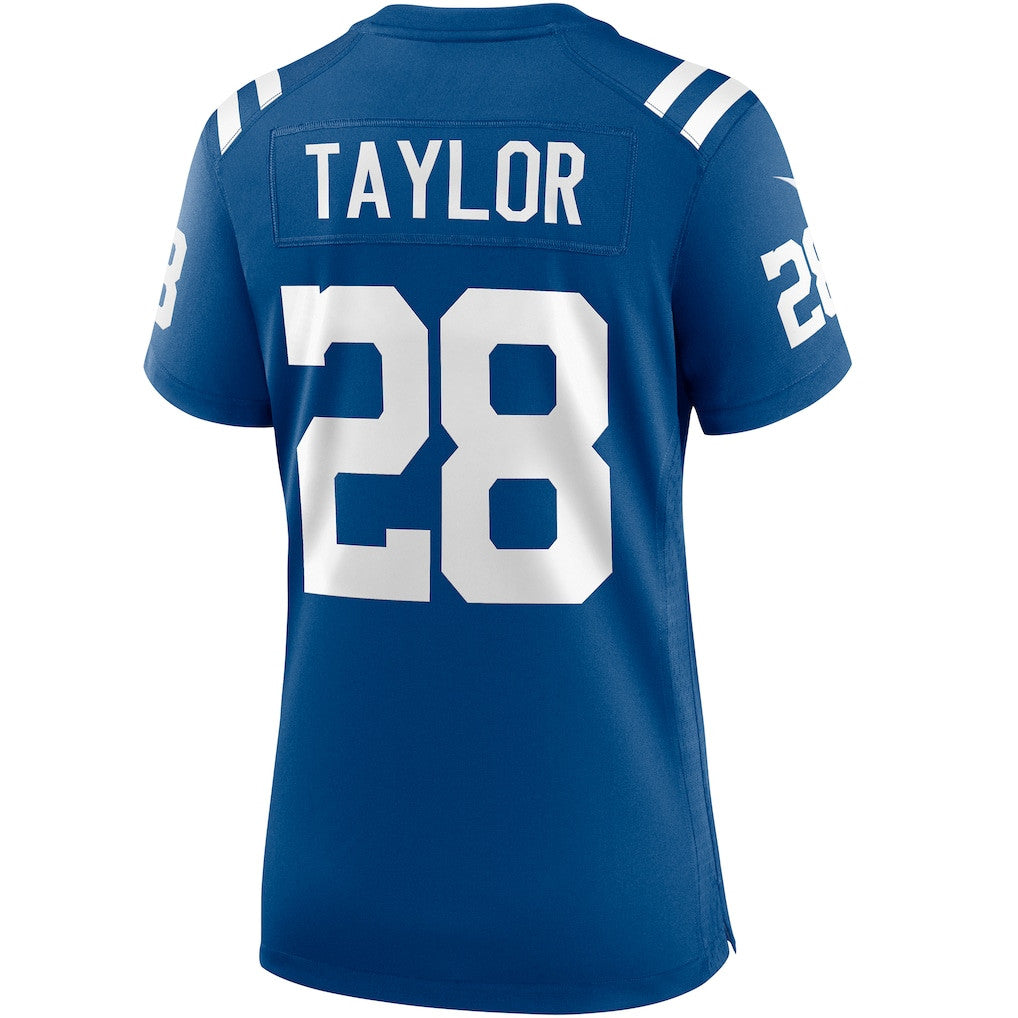 Jonathan Taylor 28 Indianapolis Colts Women's Game Jersey - Royal