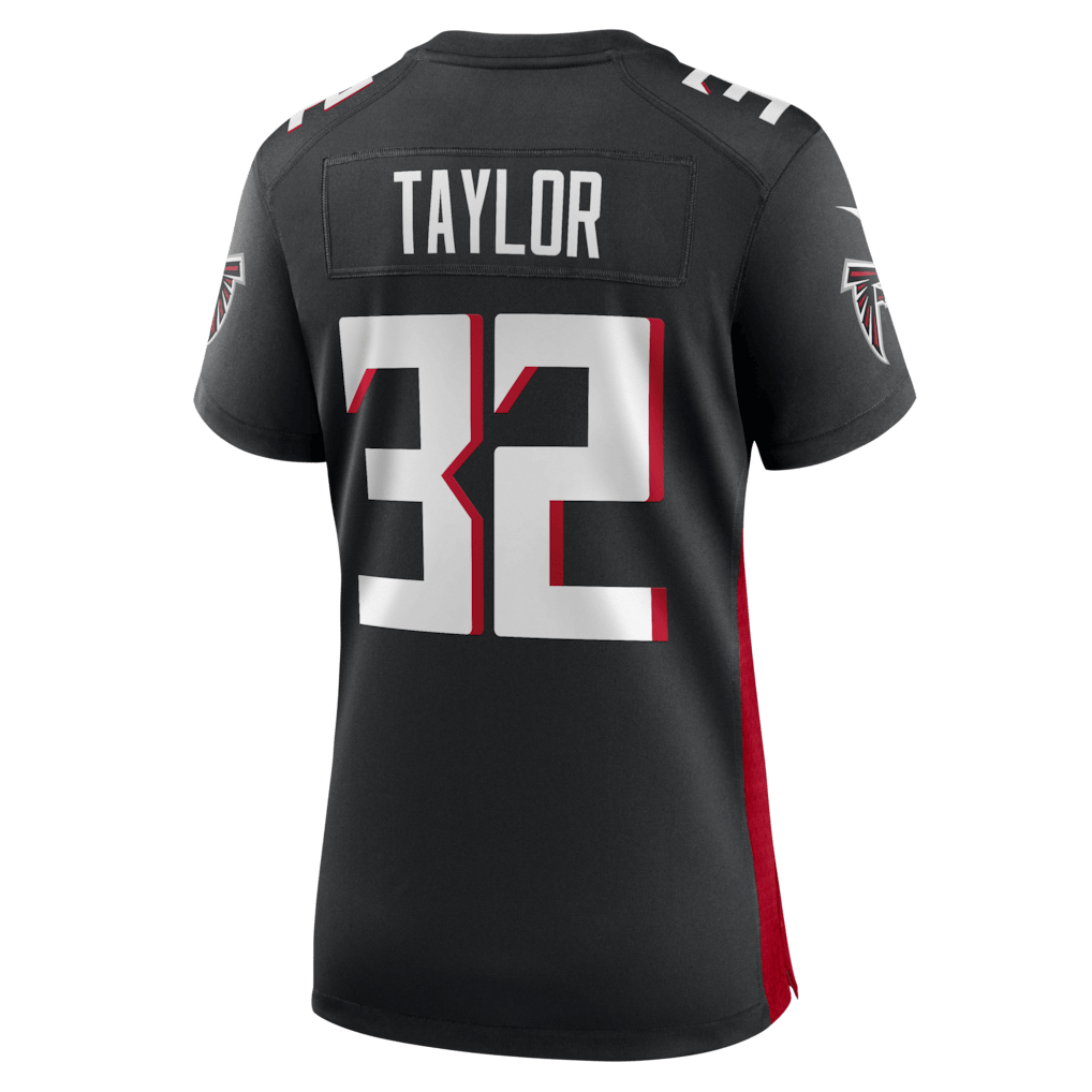 Keith Taylor 32 Atlanta Falcons Women's Team Game Jersey - Black