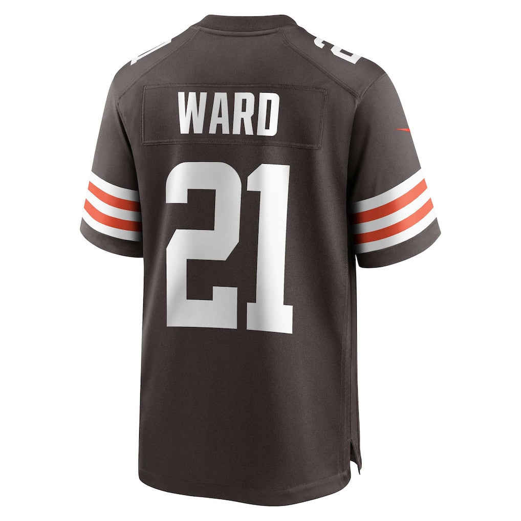 Denzel Ward 21 Cleveland Browns Game Men Jersey - Brown