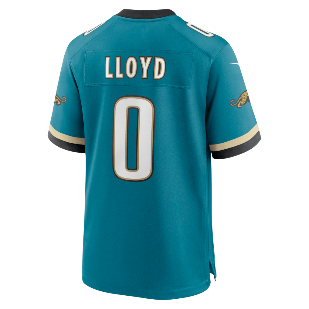 Devin Lloyd 0 Jacksonville Jaguars Alternate 2 Prowler Throwback Game Men Jersey - Teal