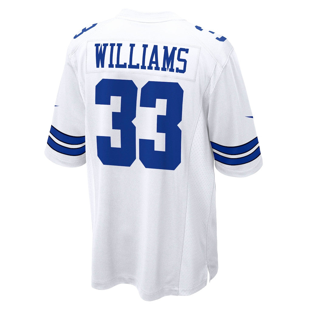 Javonte Williams 33 Dallas Cowboys Game Men Jersey - White
