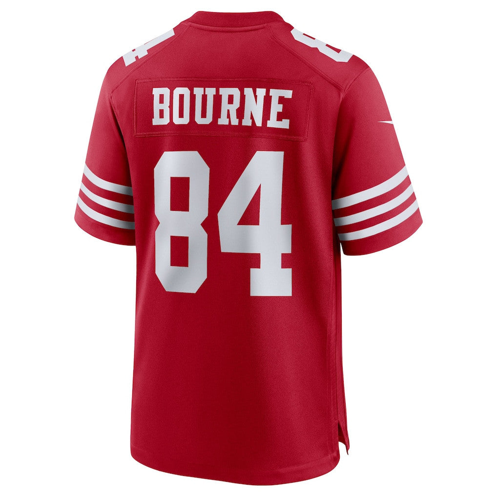 Kendrick Bourne 84 San Francisco 49ers Game Men Jersey - Scarlet