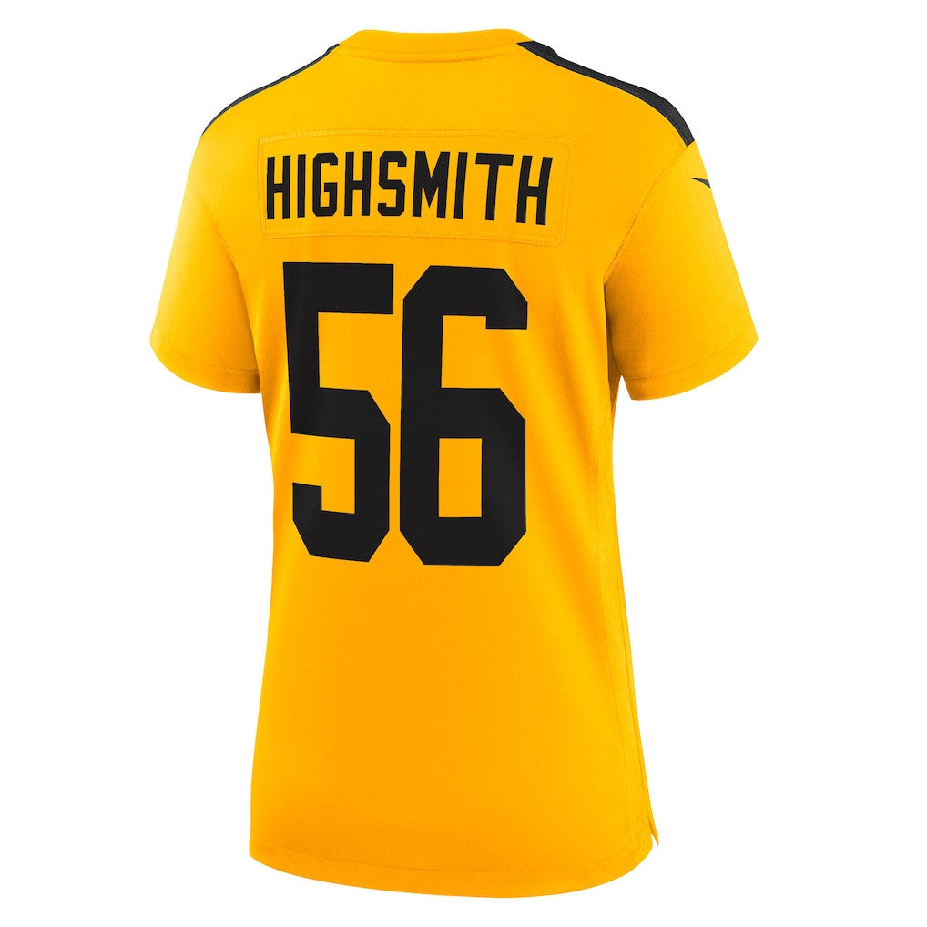 Alex Highsmith 56 Pittsburgh Steelers Women's Alternate Game Jersey - Gold