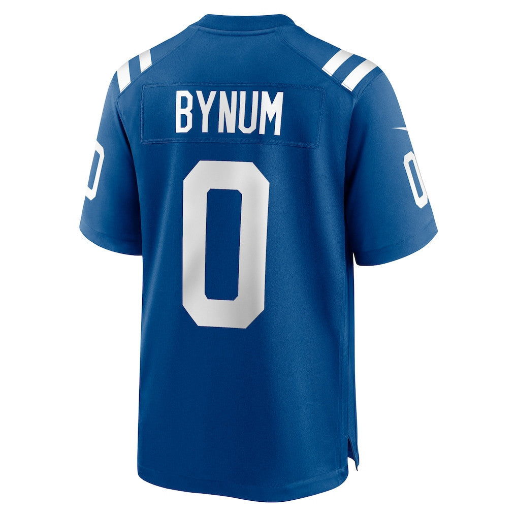 Camryn Bynum 0 Indianapolis Colts Team Game Men Jersey - Royal