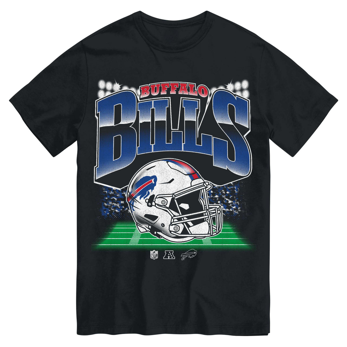 Buffalo Bills Men's NFL Teams Blindside T-Shirt - Black