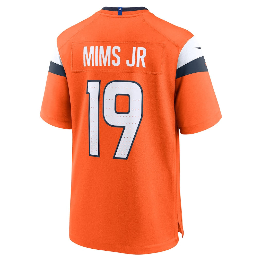 Marvin Mims Jr 19 Denver Broncos 2026 Super Bowl LX - Orange Team Game Jersey