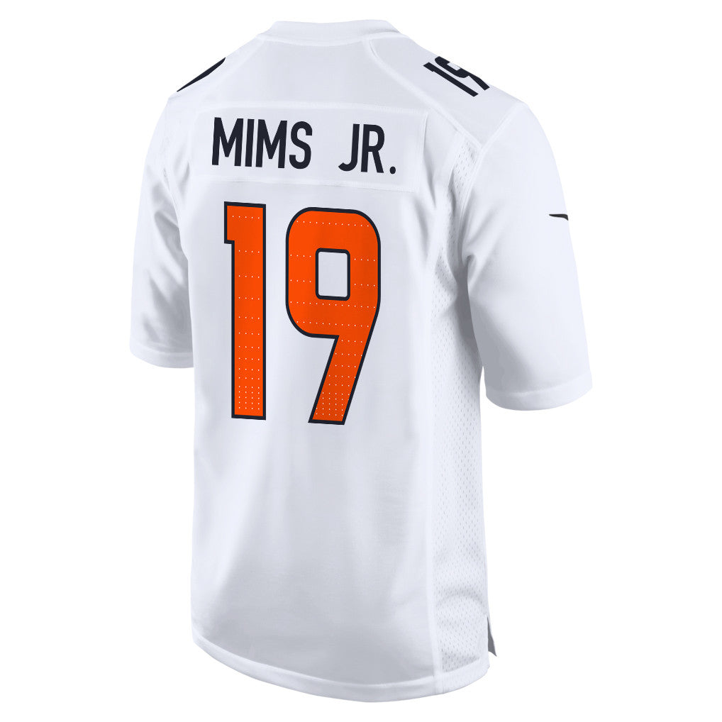 Marvin Mims Jr. 19 Denver Broncos 2026 Super Bowl LX - White Tundra Fashion Game Jersey