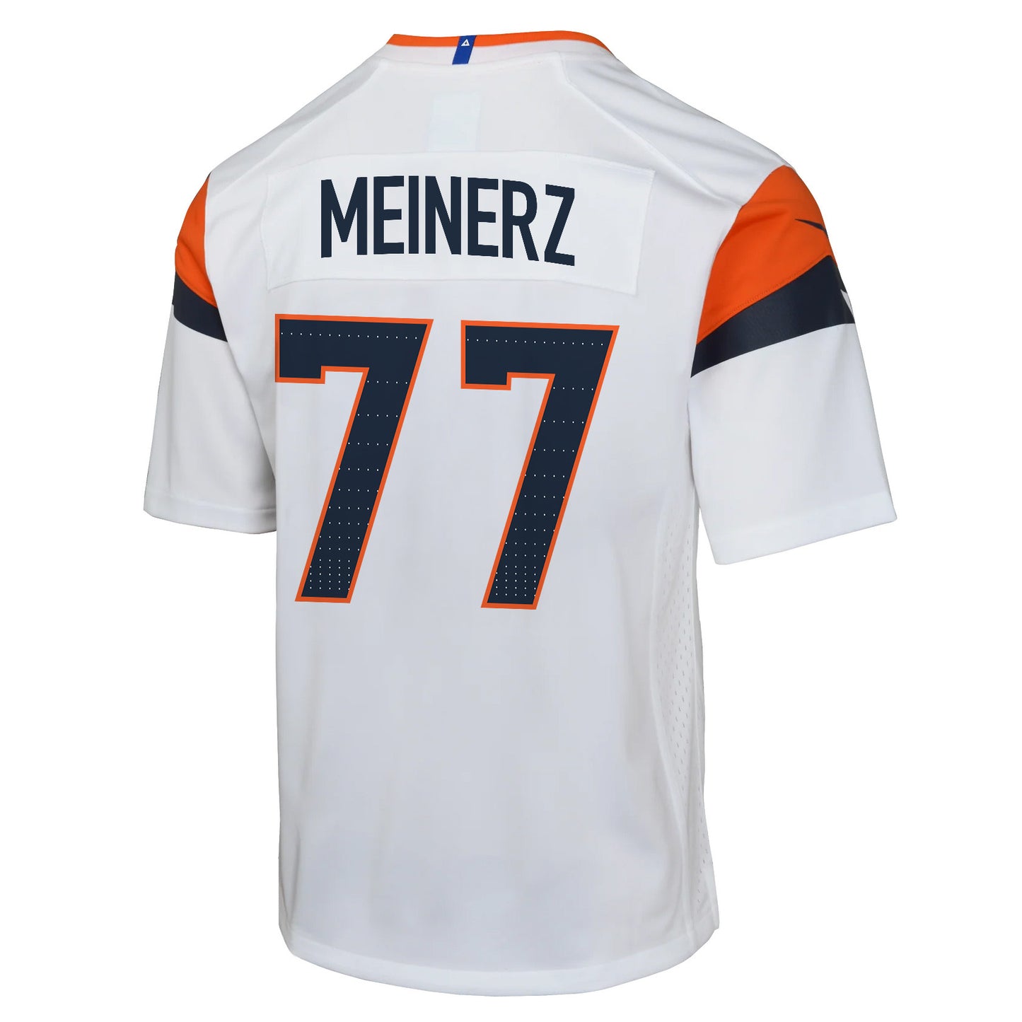 Quinn Meinerz 77 Denver Broncos YOUTH 2026 Super Bowl LX - White Road Team Jersey
