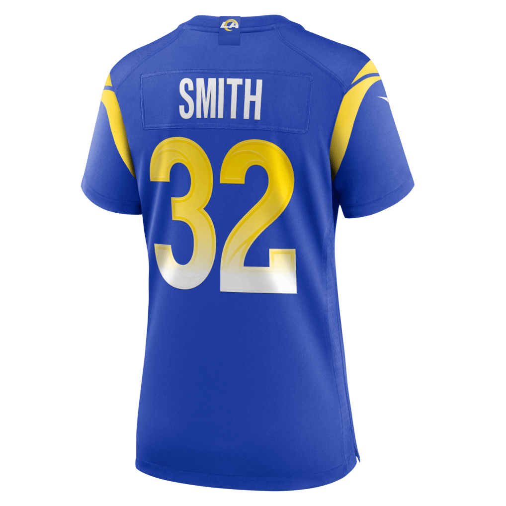 Christopher Smith 32 Women's Los Angeles Rams 2026 Super Bowl LX - Royal Team Game Jersey