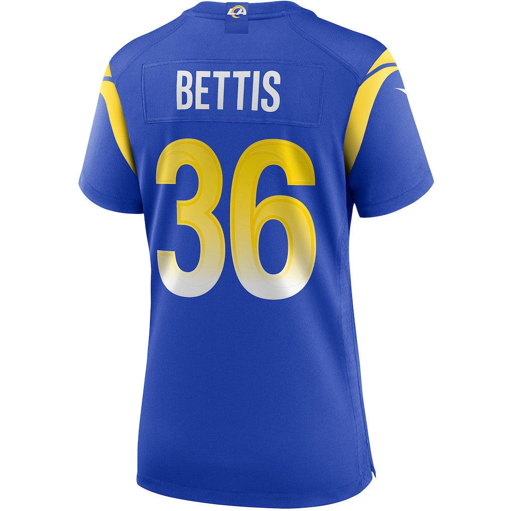 Jerome Bettis 36 Women's Los Angeles Rams 2026 Super Bowl LX - Royal Team Game Jersey