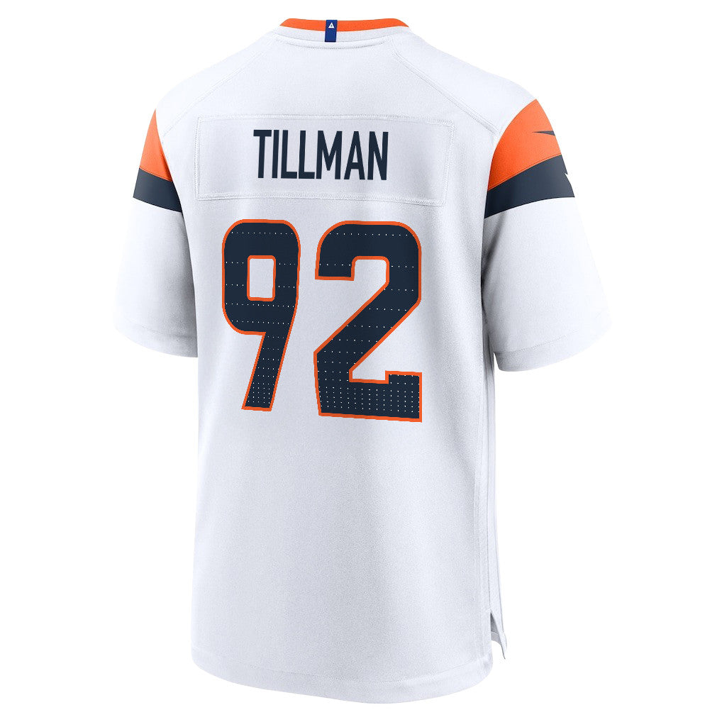 Dondrea Tillman 92 Denver Broncos 2026 Super Bowl LX - White Game Jersey