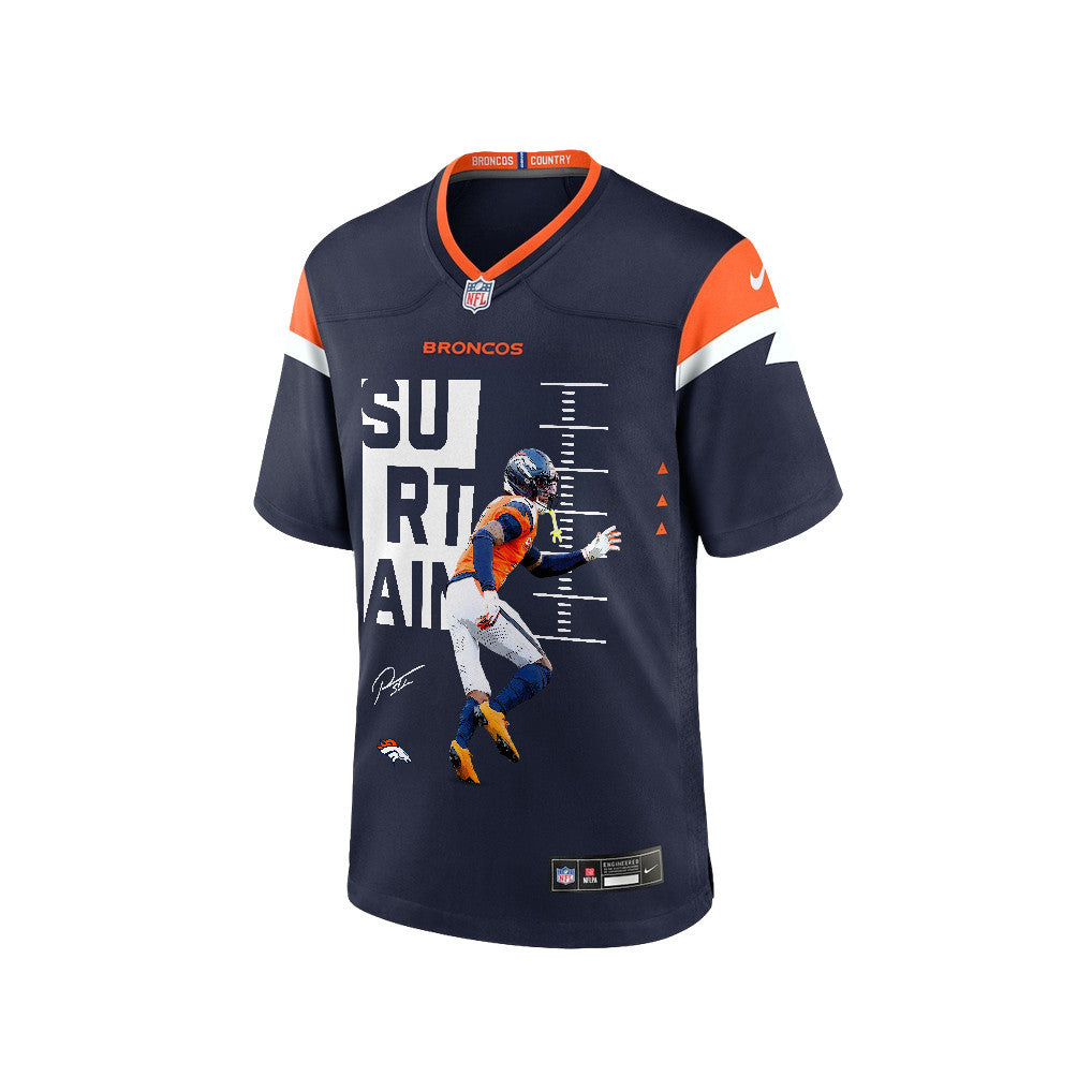 Pat Surtain II 2 Denver Broncos Super Bowl LX Ultimate Gameday Men Jersey – Navy