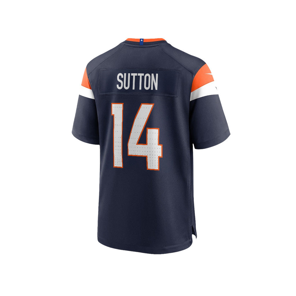 Courtland Sutton 14 Denver Broncos Super Bowl LX Fan-Favorite Icon Men Jersey – Navy