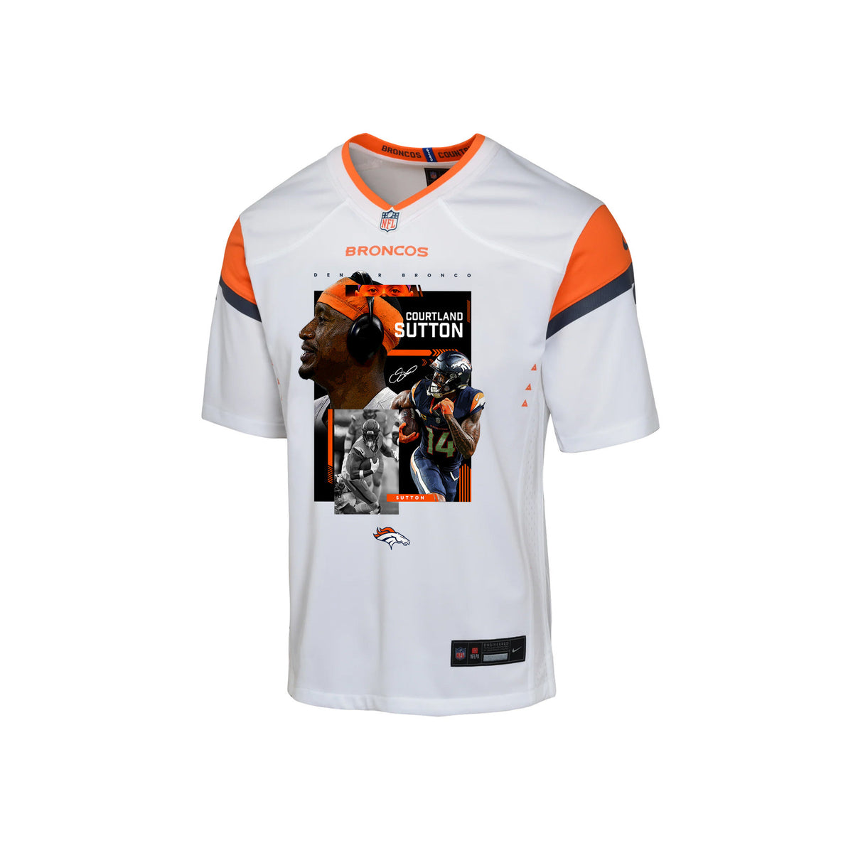 Courtland Sutton 14 Denver Broncos Super Bowl LX High-Impact Performer YOUTH Jersey – White