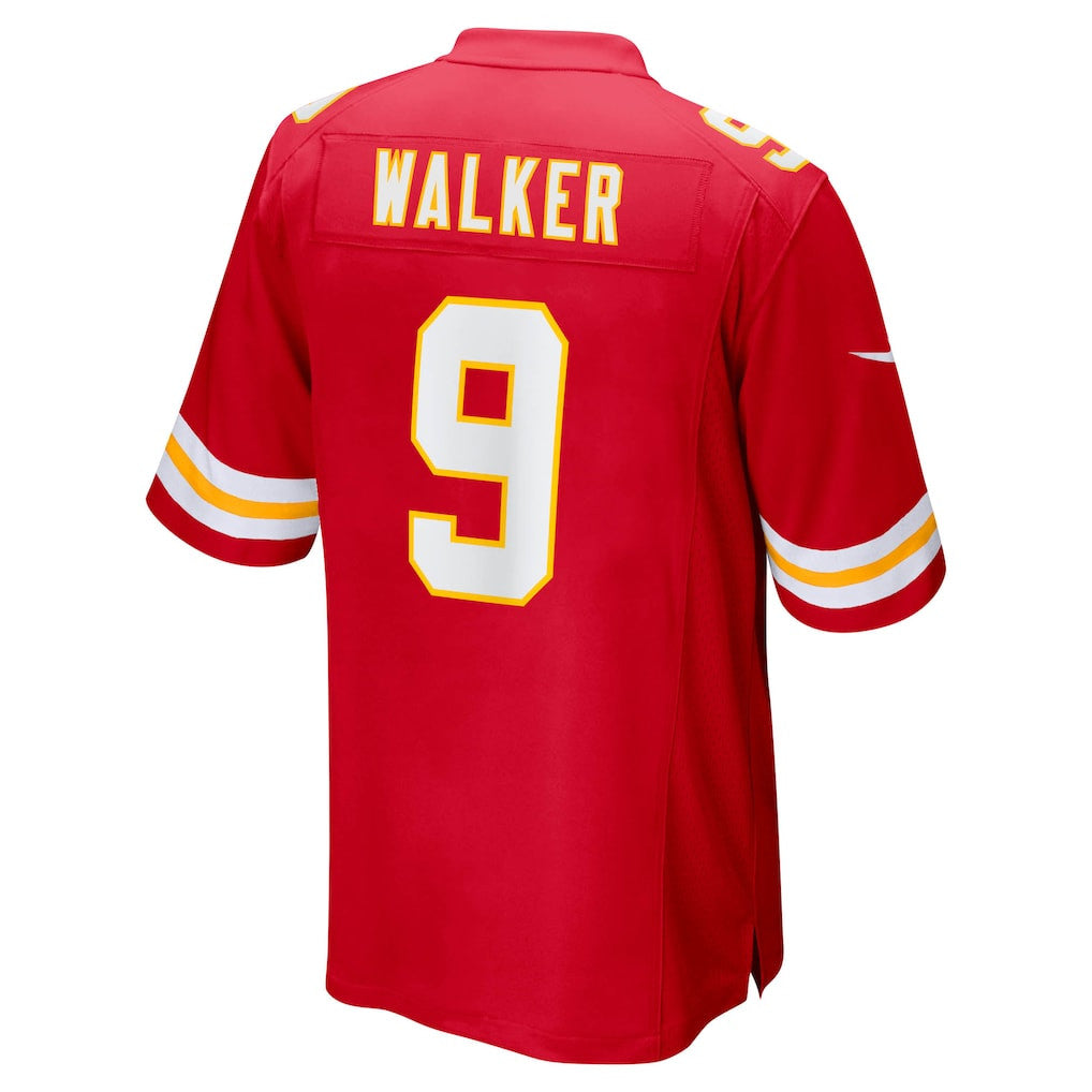 Kenneth Walker III 9 Kansas City Chiefs Game Men Jersey - Red