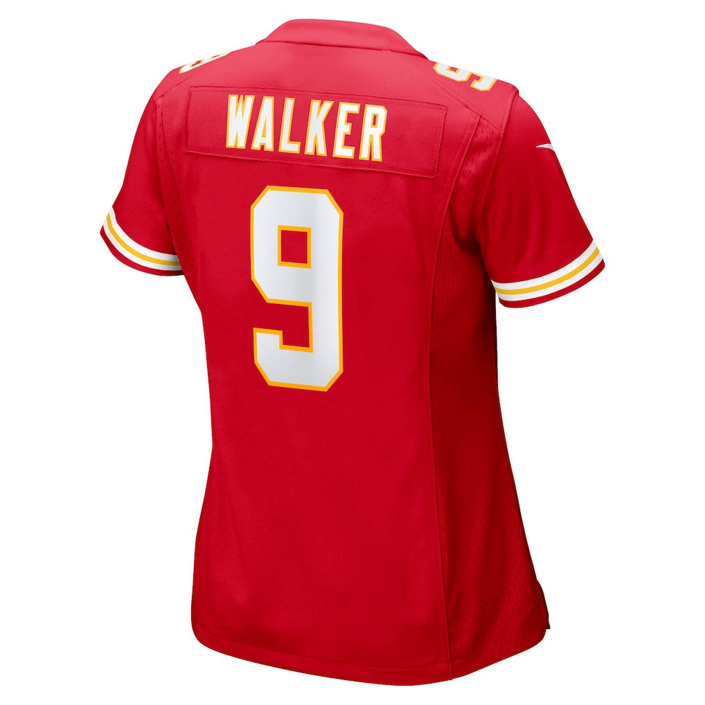 Kenneth Walker III 9 Kansas City Chiefs Women's Game Jersey - Red